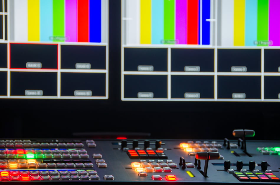 Broadcast television switcher